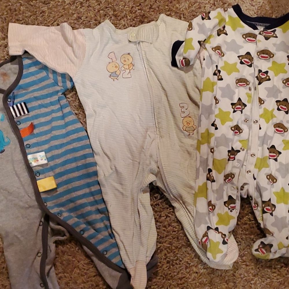 3-6month cotton pajamas